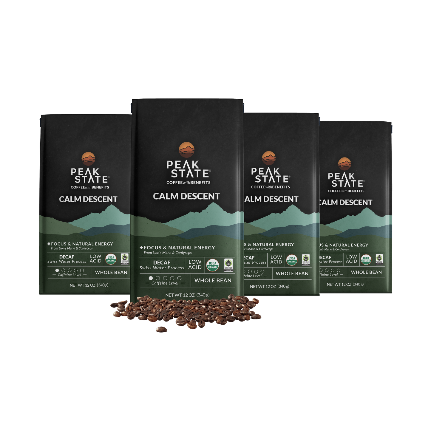 Wholesale Only - Case of 6 - CALM DESCENT Swiss Water Decaf