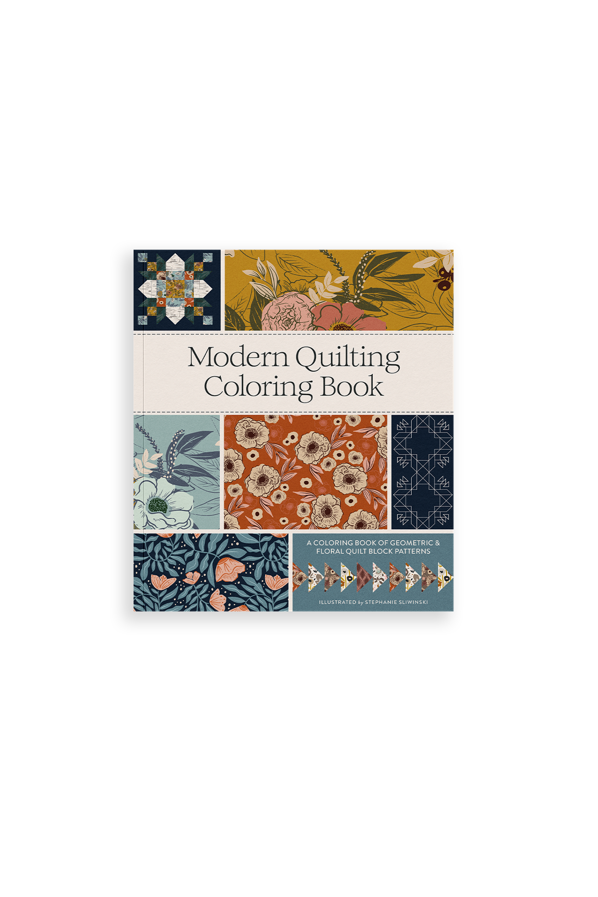 Modern Quilting Coloring Book