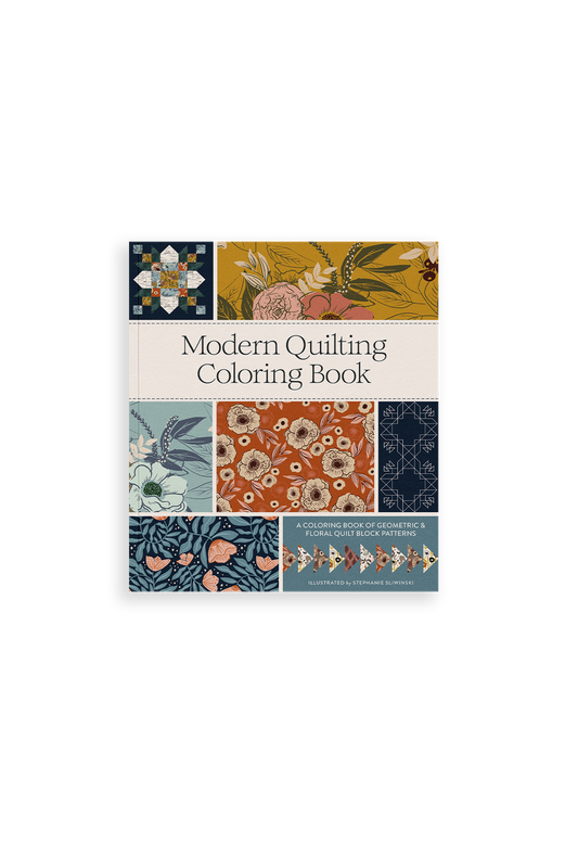 Modern Quilting Coloring Book