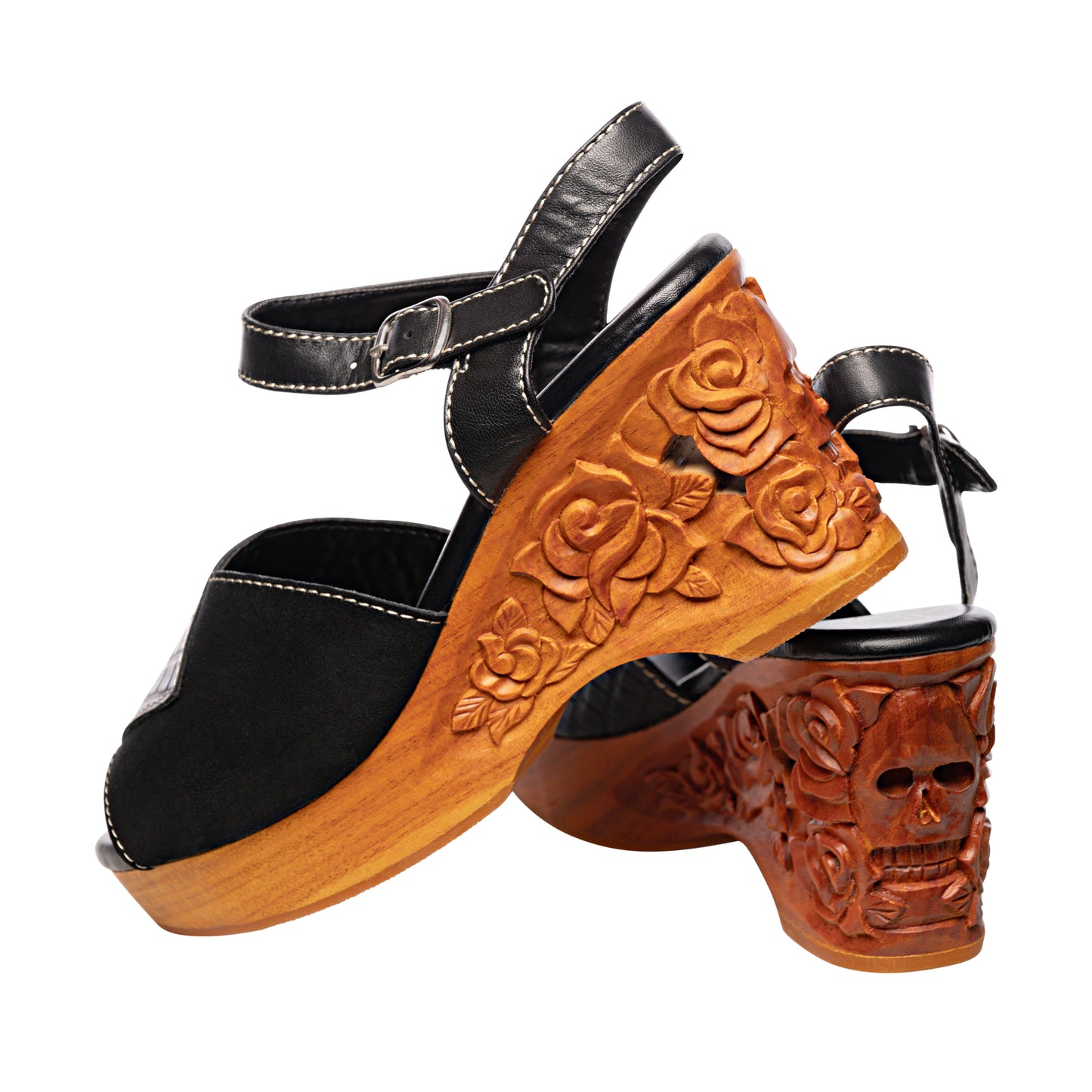 the Momento Mori - in Black Snake on Natural - Concordia Style Boutique