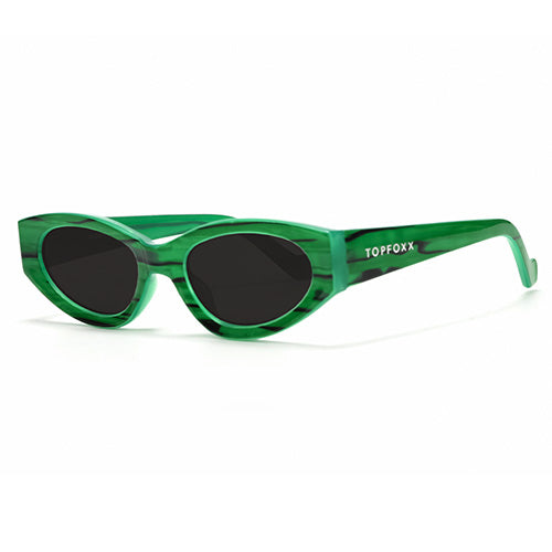 Kat x Money Moves - Green Cateye Sunglasses - Concordia Style Boutique