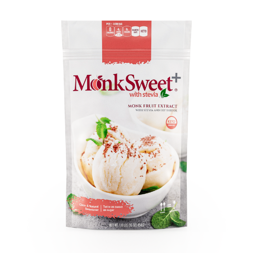 All-Purpose Cooking & Baking Keto Sweetener - Premium Stevia Blend, Easily Dissolves, MonkSweet+ - Concordia Style Boutique