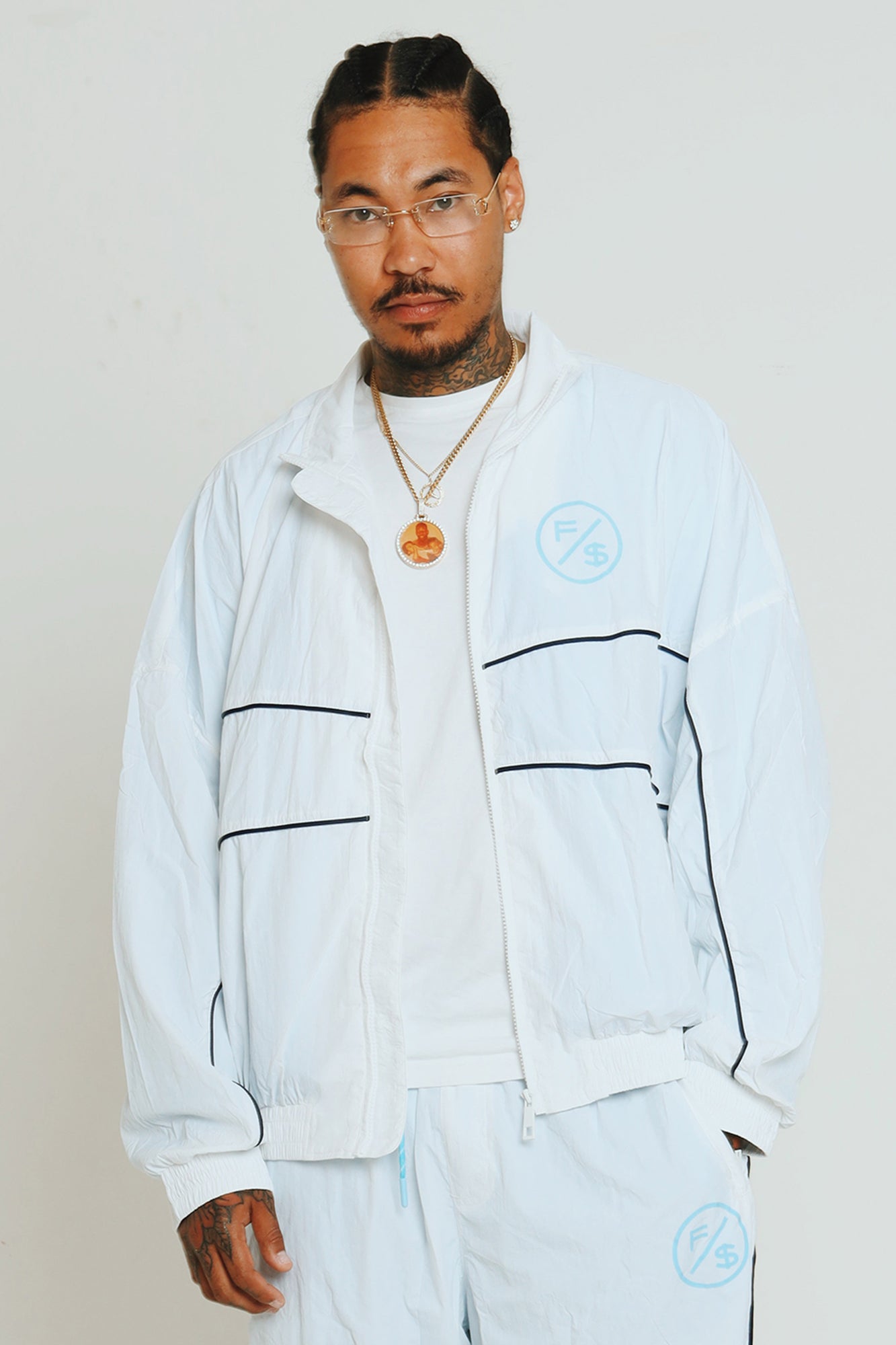 MOTION Nylon Jacket (White) - Concordia Style Boutique