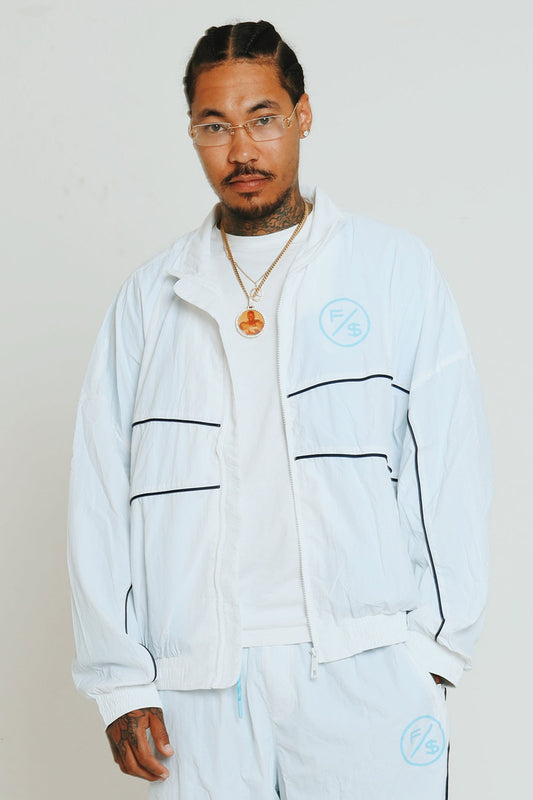 MOTION Nylon Jacket (White) - Concordia Style Boutique