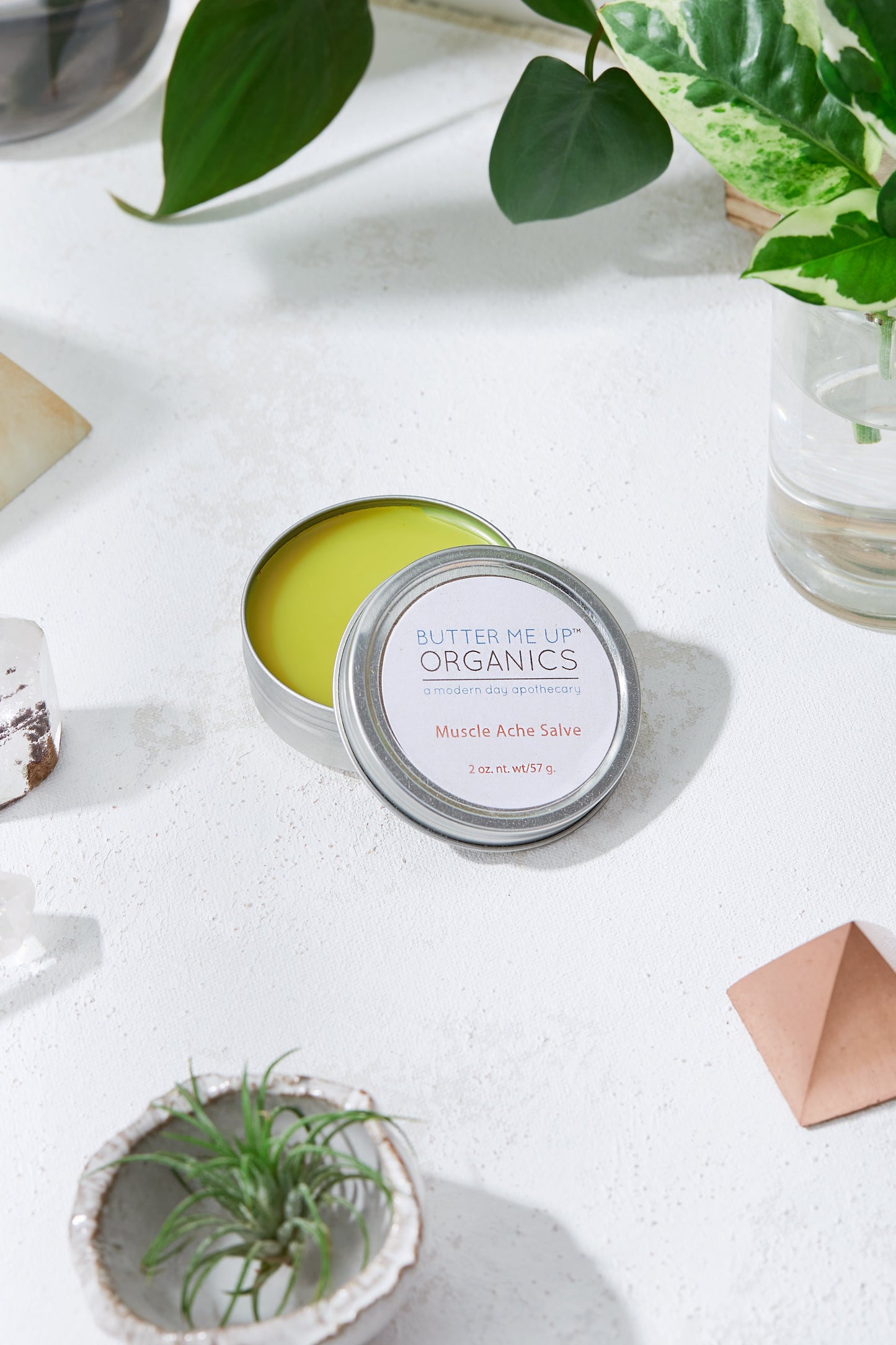 Organic Muscle Ache Salve w/ Cayenne / ZERO WASTE / Plastic Free - Concordia Style Boutique