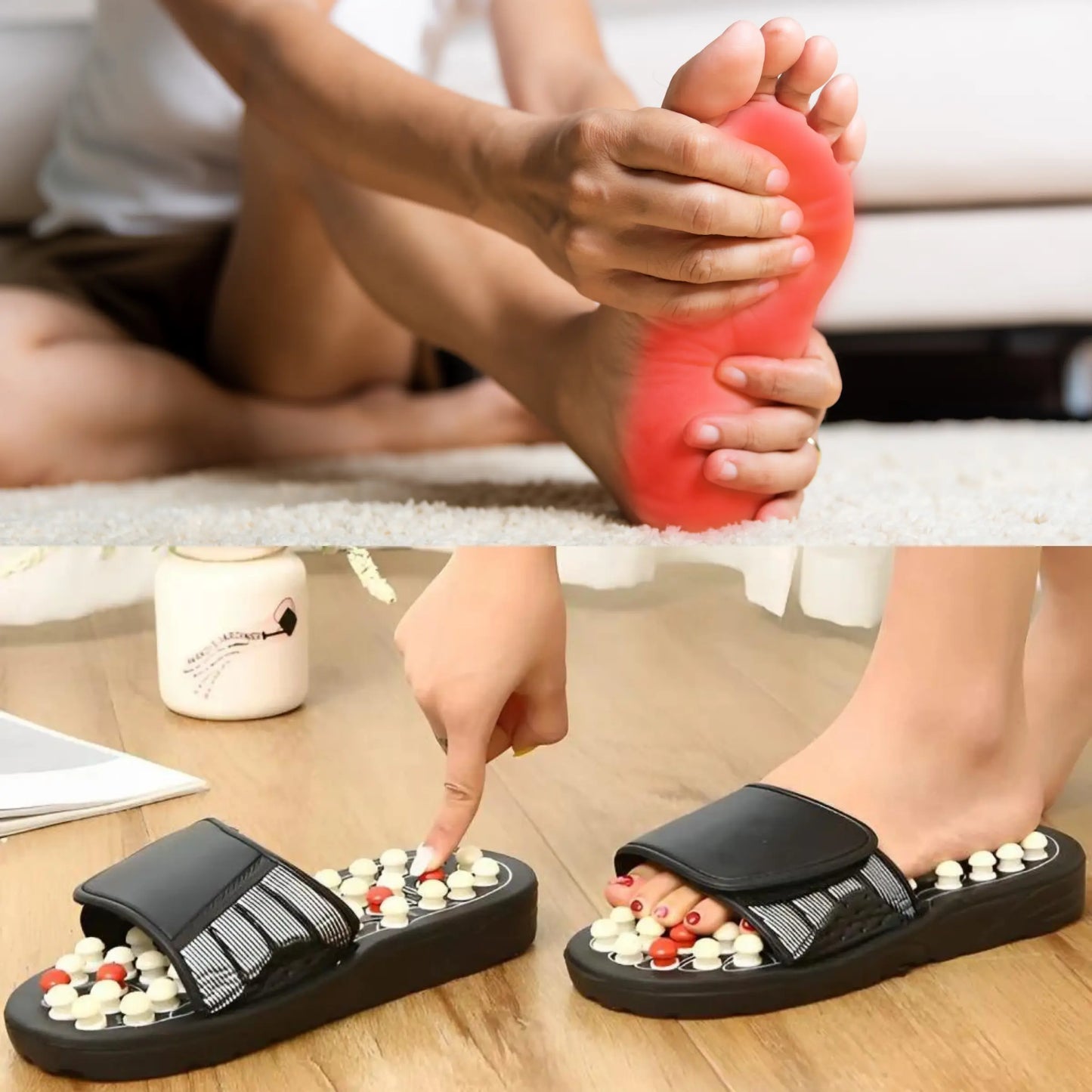 Acupressure Sandals - Premium Acupressure Sandals from Concordia Style Boutique - Just $20.58! Shop now at Concordia Style Boutique