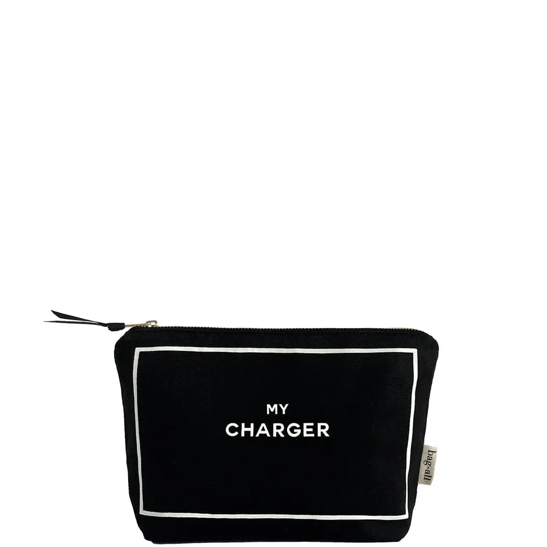 Charger Pouch, Black - Concordia Style Boutique