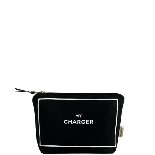 Charger Pouch, Black - Concordia Style Boutique