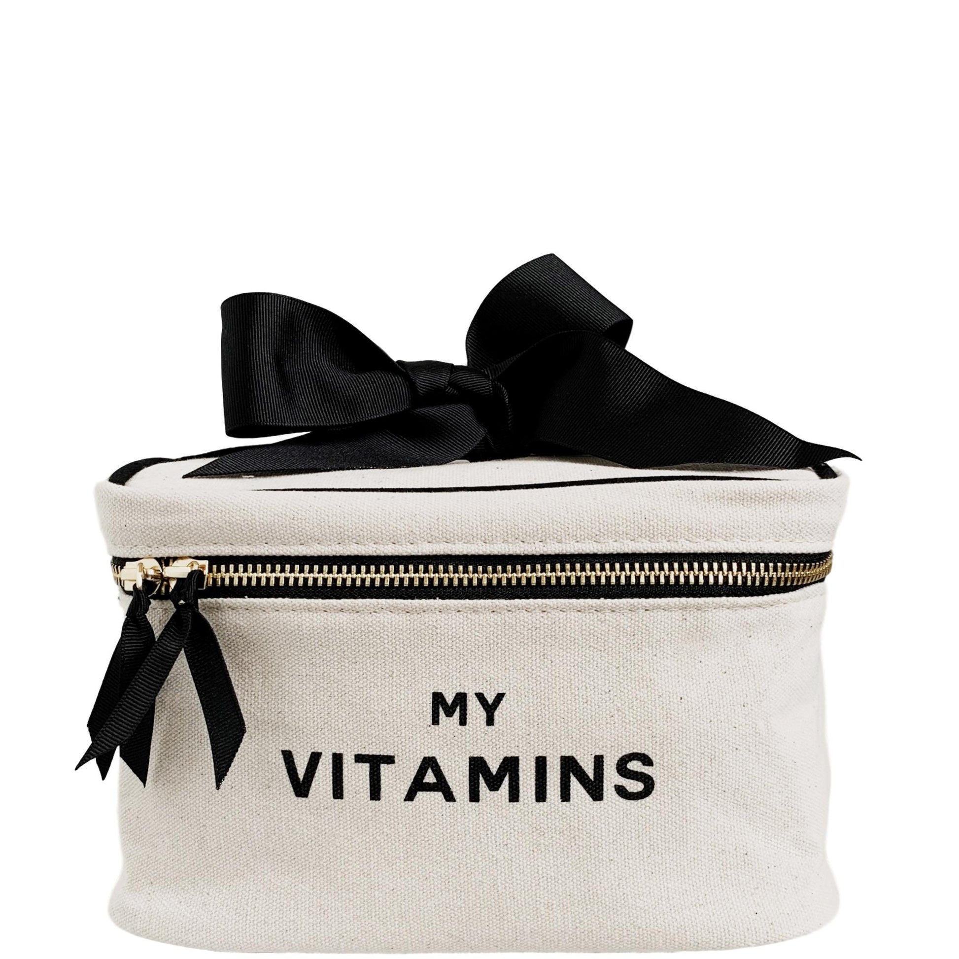 Vitamins Storage and Travel Box, Cream - Concordia Style Boutique
