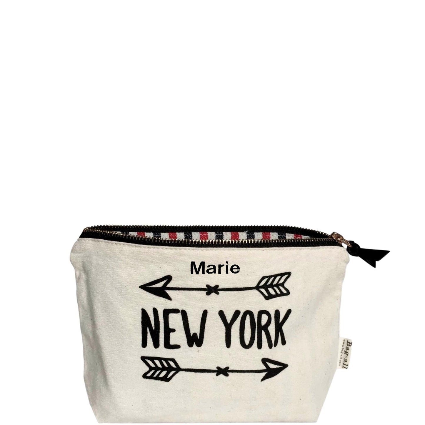 New York Arrow Pouch, Cream - Concordia Style Boutique