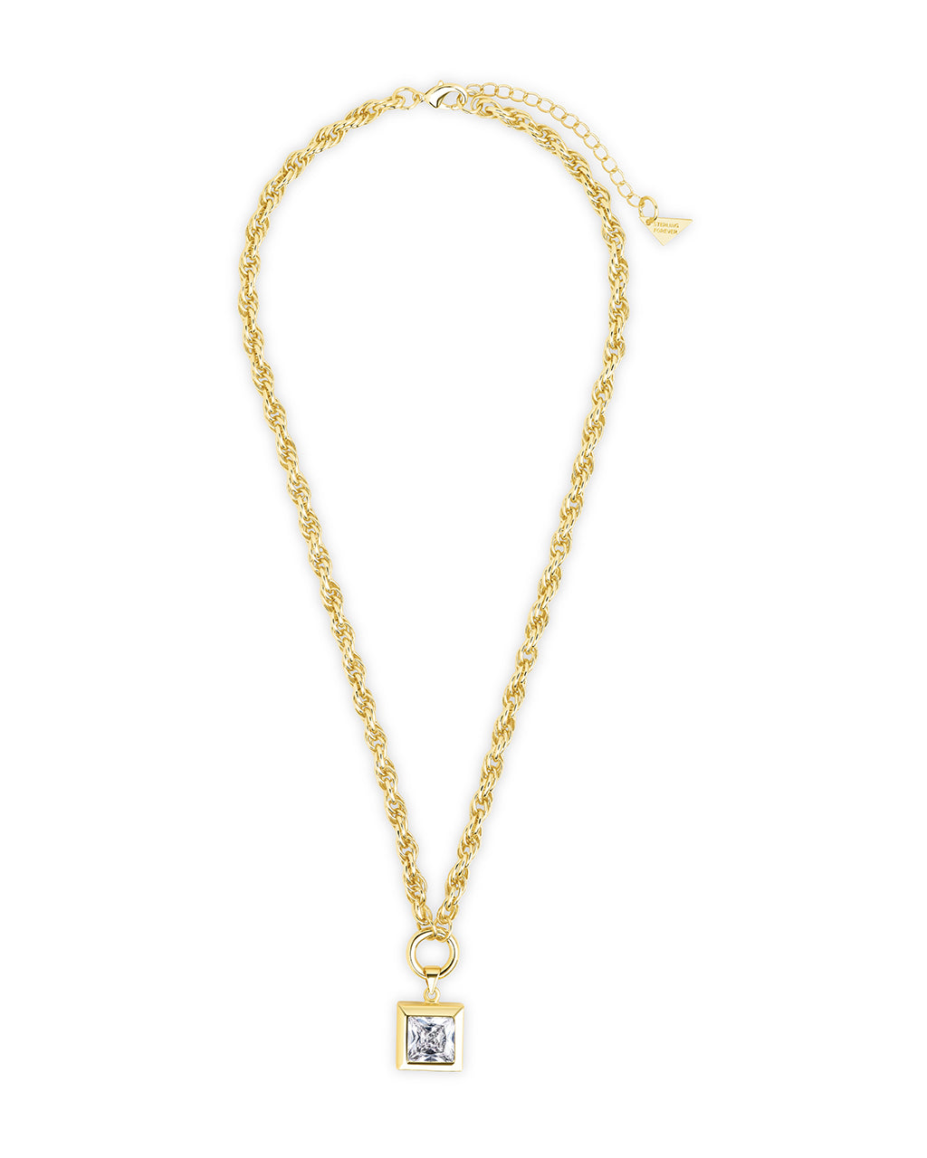 Bess CZ Statement Chain Necklace - Concordia Style Boutique