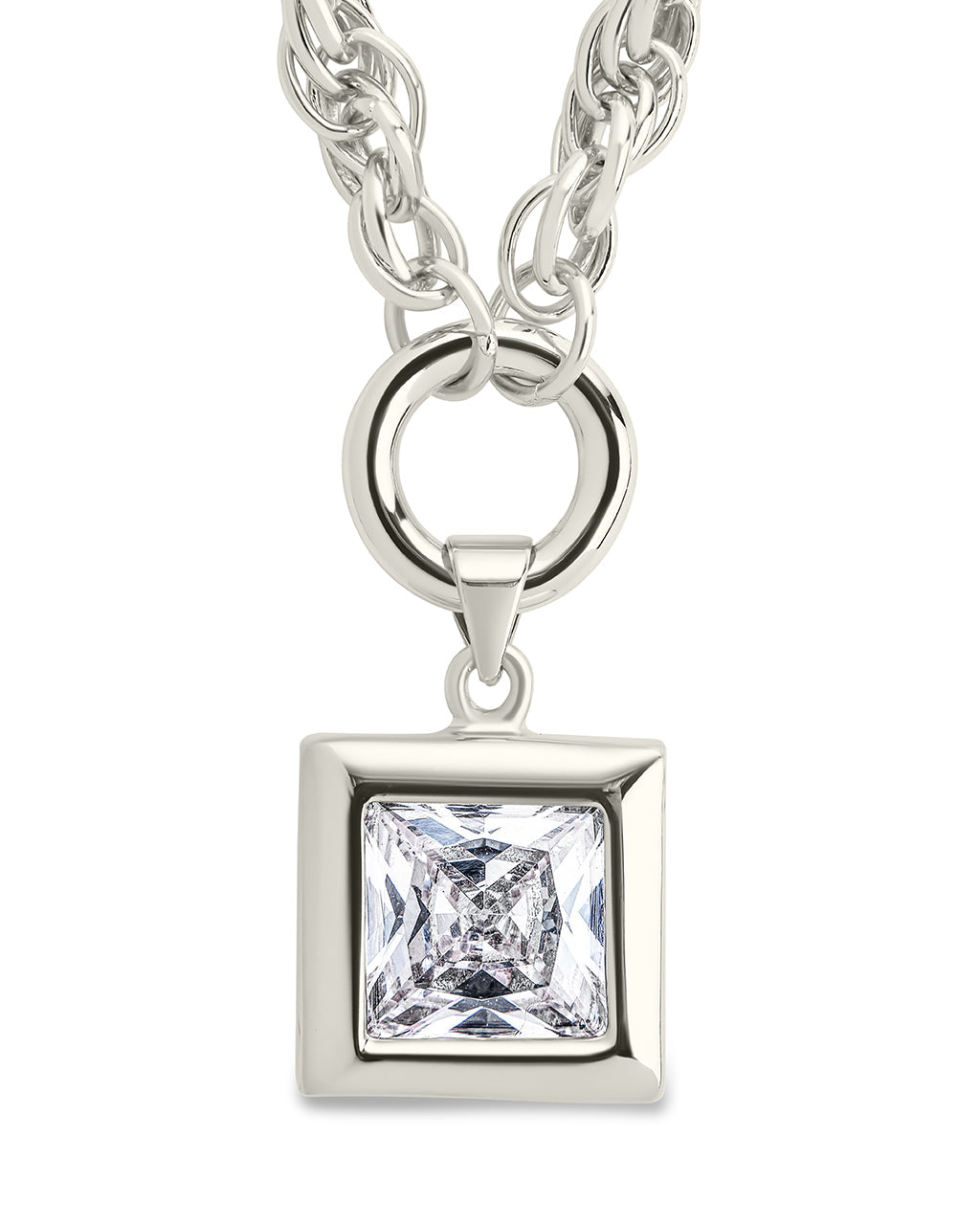 Bess CZ Statement Chain Necklace - Concordia Style Boutique