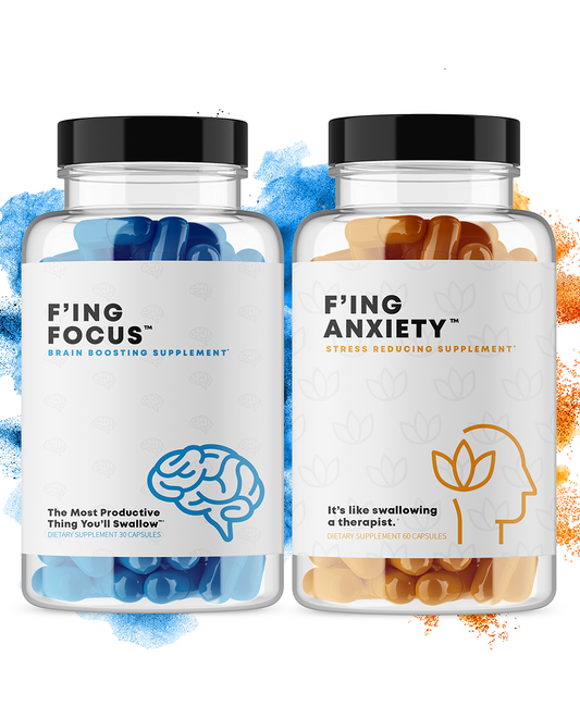 "Zen Focus Fusion" Stack - Premium Supplement from F'ing Focus Brain Boosting Supplement - Just $55! Shop now at Concordia Style Boutique
