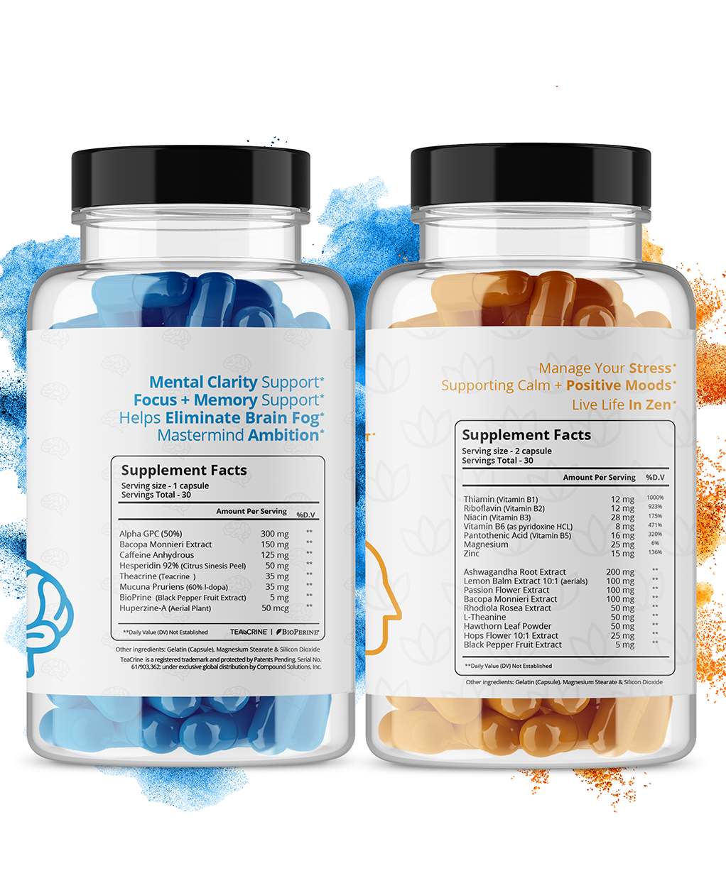 "Zen Focus Fusion" Stack - Premium Supplement from F'ing Focus Brain Boosting Supplement - Just $55! Shop now at Concordia Style Boutique