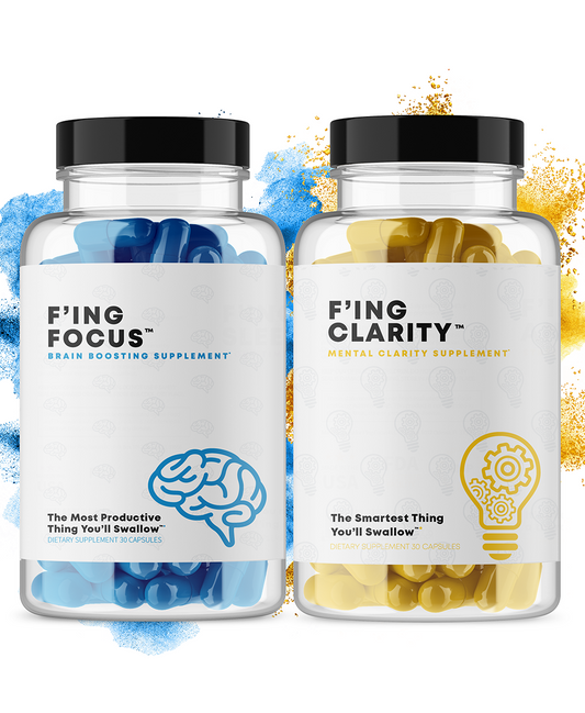 "Laser Focus Legend" Stack - Premium Supplement from F'ing Focus Brain Boosting Supplement - Just $55! Shop now at Concordia Style Boutique