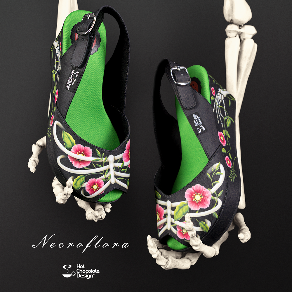 Chocolaticas® Necroflora Women's Sandal - Concordia Style Boutique