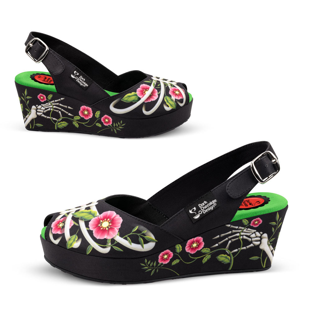 Chocolaticas® Necroflora Women's Sandal - Concordia Style Boutique