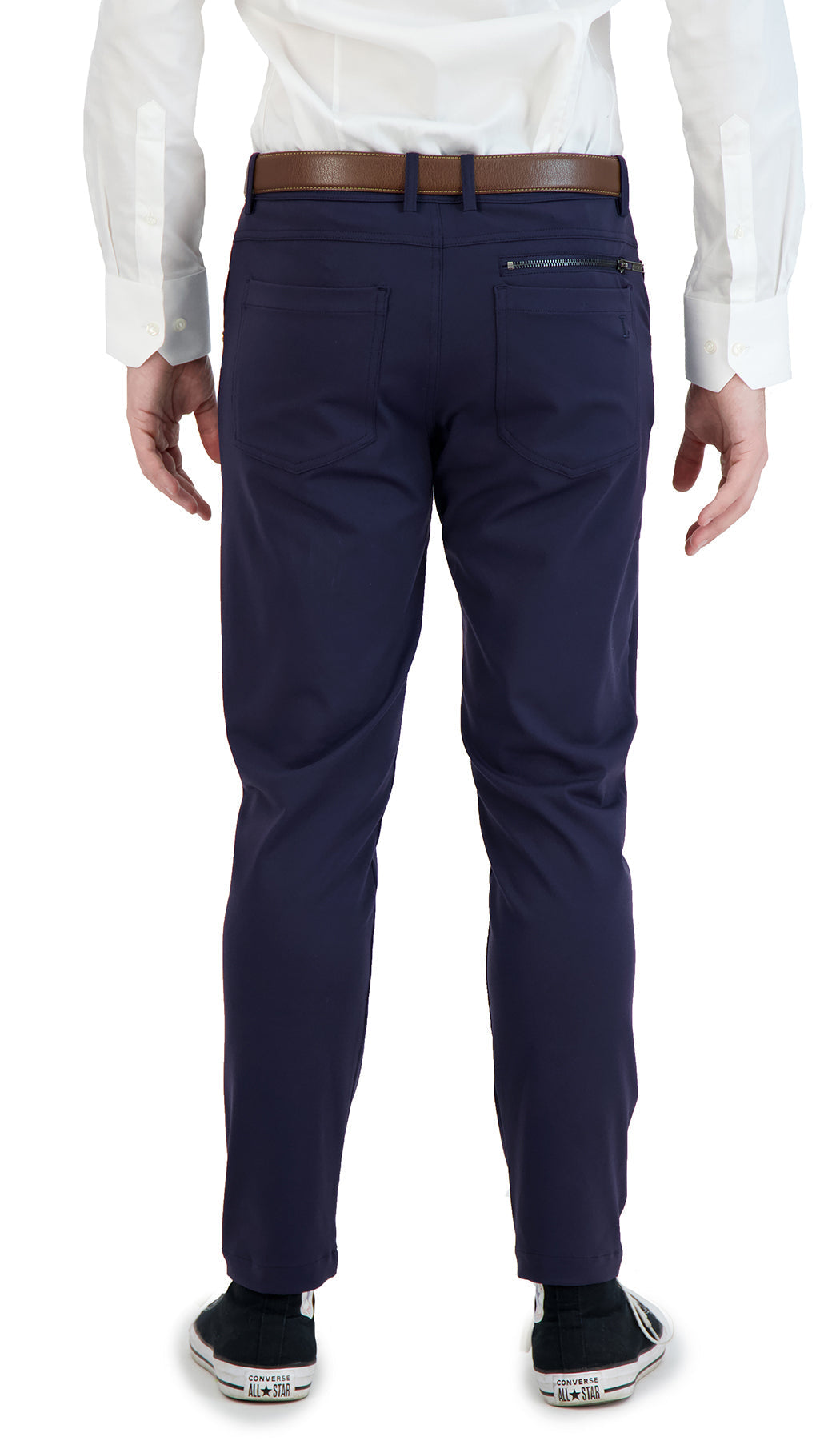 NEW & UPDATED Super - Stretch Men's Chinos -Casual - Navy - Performance Collection