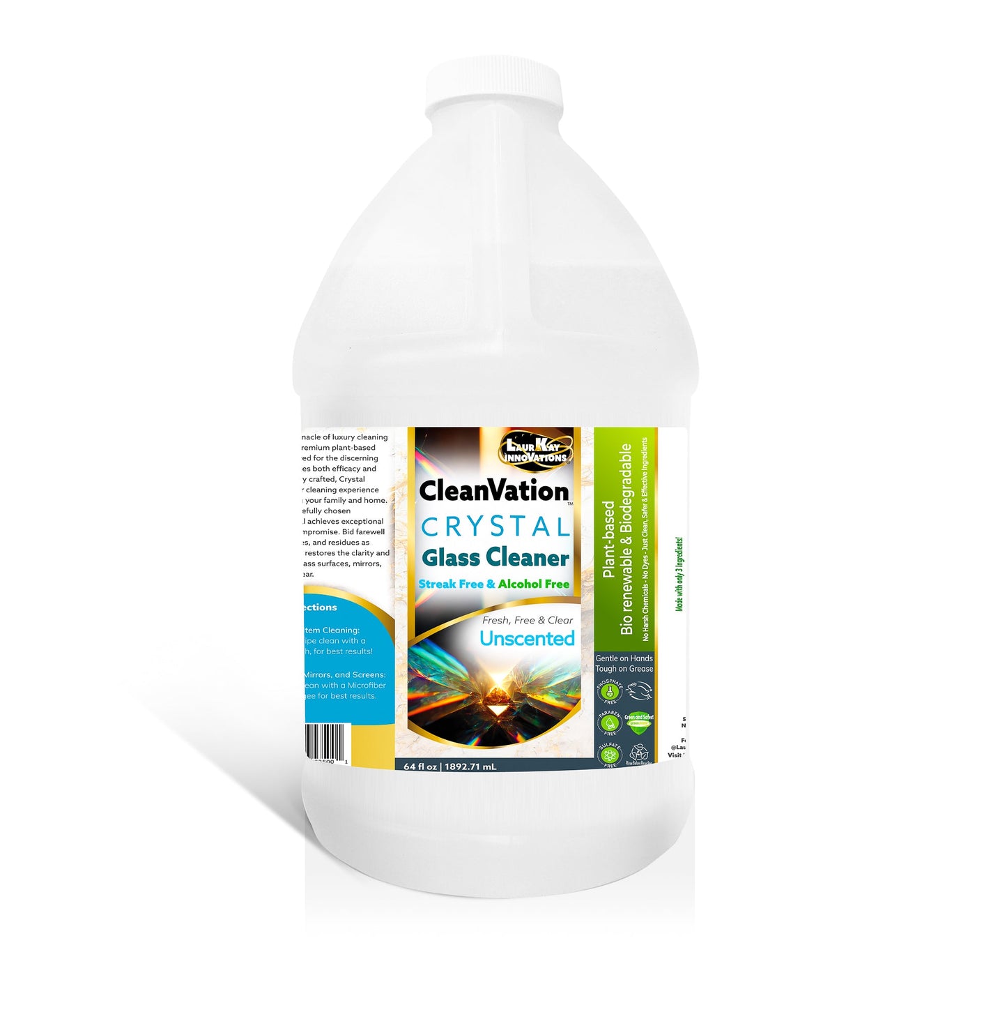 CleanVation™ Crystal Plant-Based Glass Cleaner