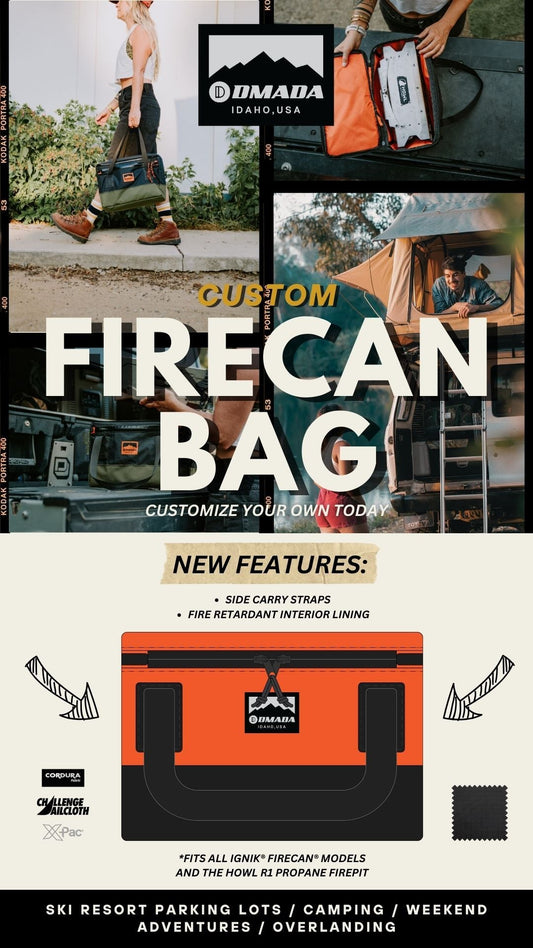 Custom Firecan Bag - Made to Order – Ships in 2-3 Weeks