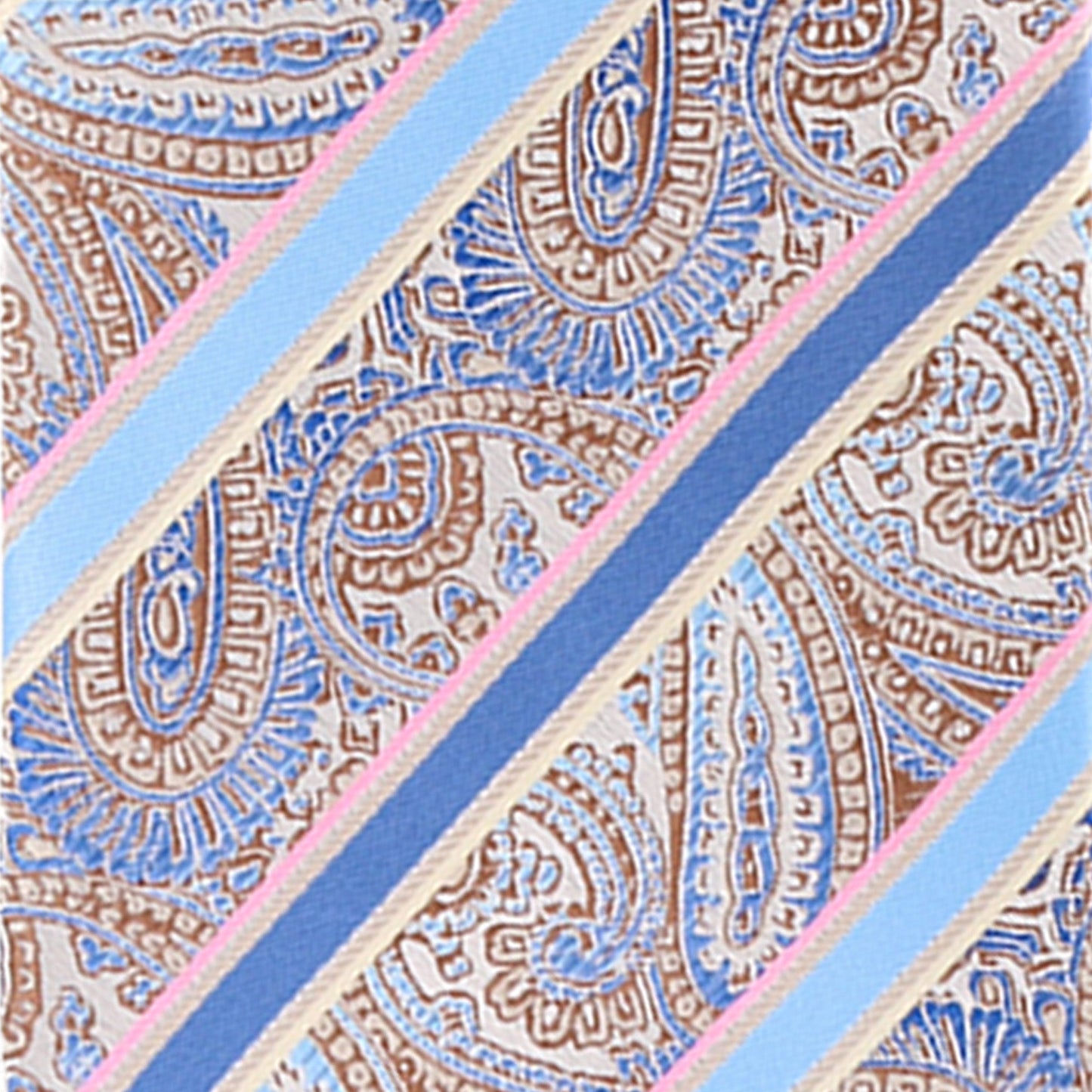 Vittorio Farina Men's Paisley Design Necktie & Pocket Square
