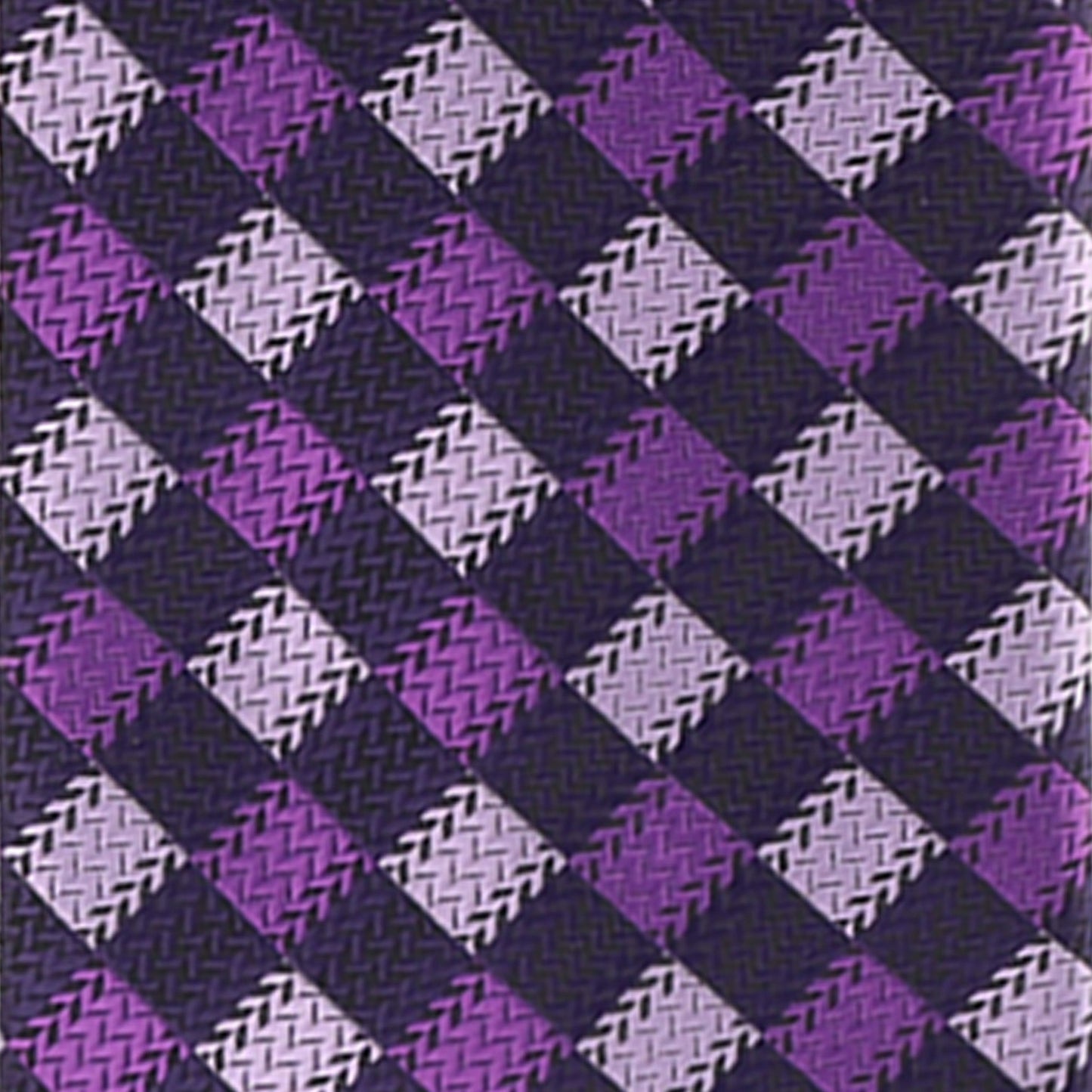 Vittorio Farina Men's Geometric Design Necktie & Pocket Square