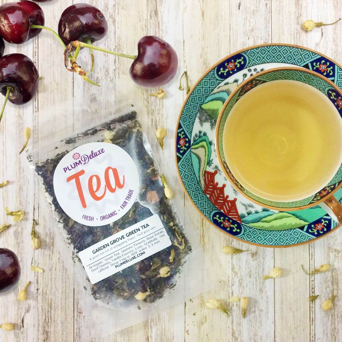 Garden Grove Green Tea (Jasmine - Cherry) - Concordia Style Boutique