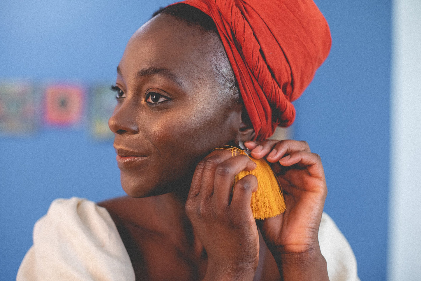 Nathalie Fringe Earring