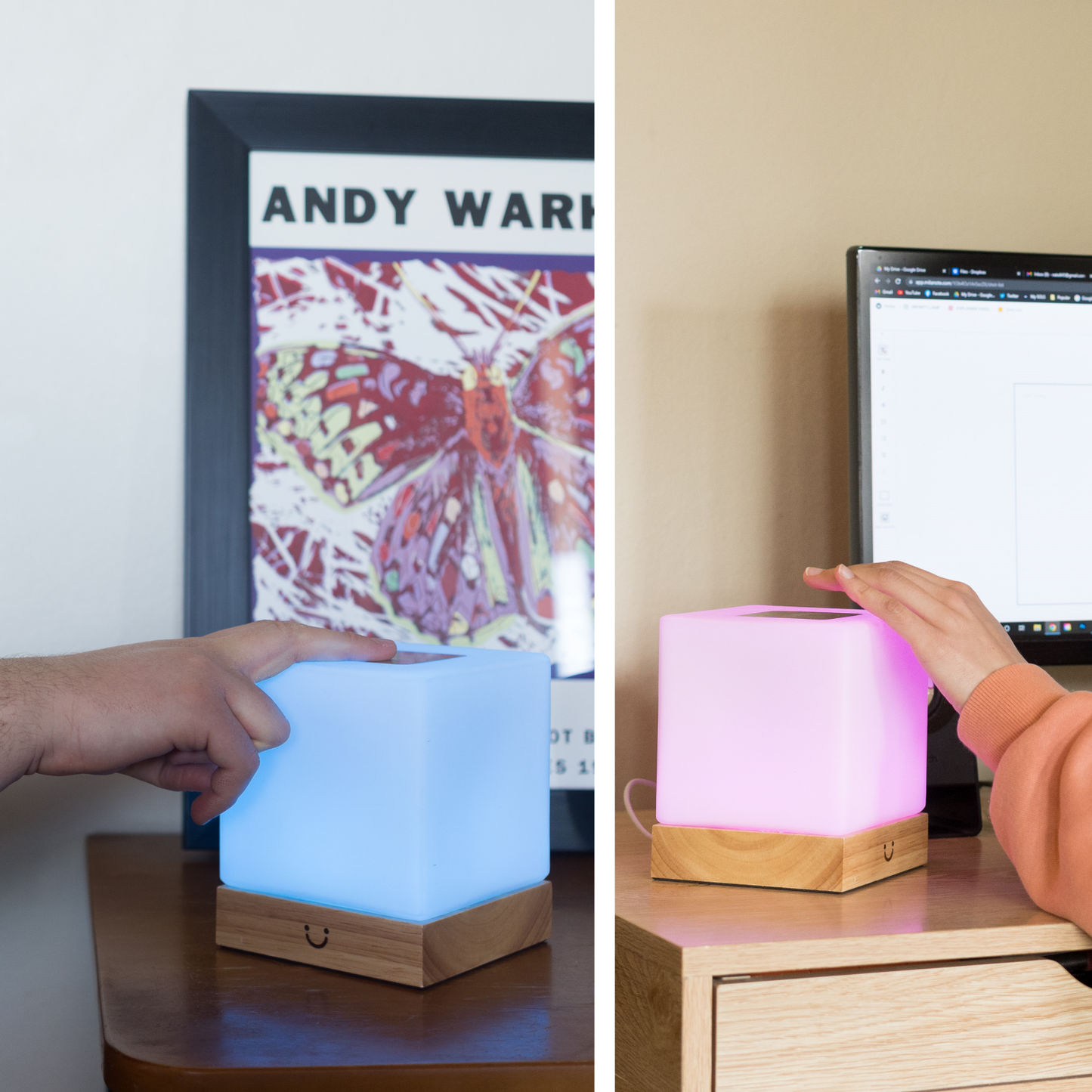 Modern Cube Lamp - Concordia Style Boutique