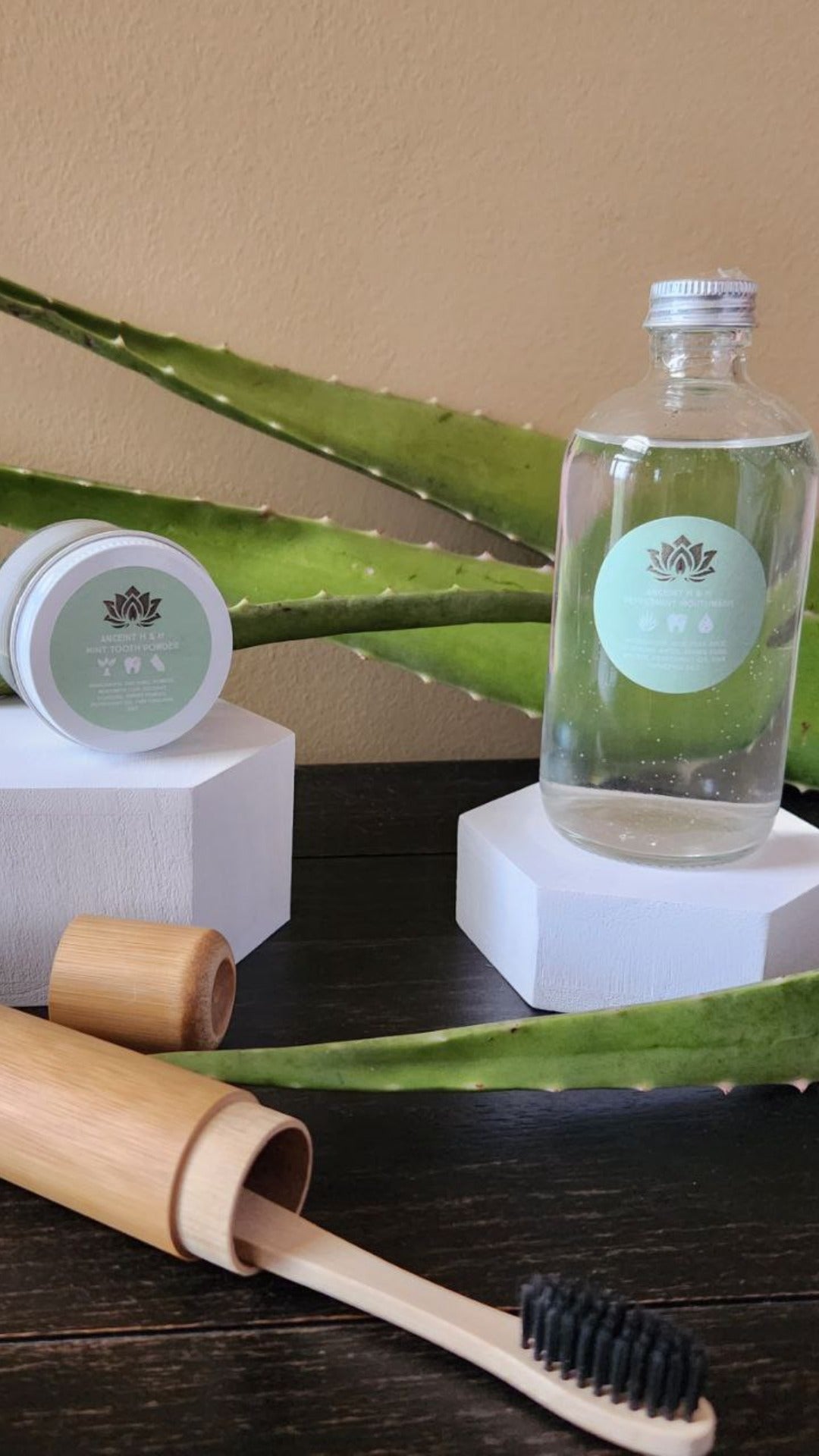 Bamboo Toothbrush w/ Case