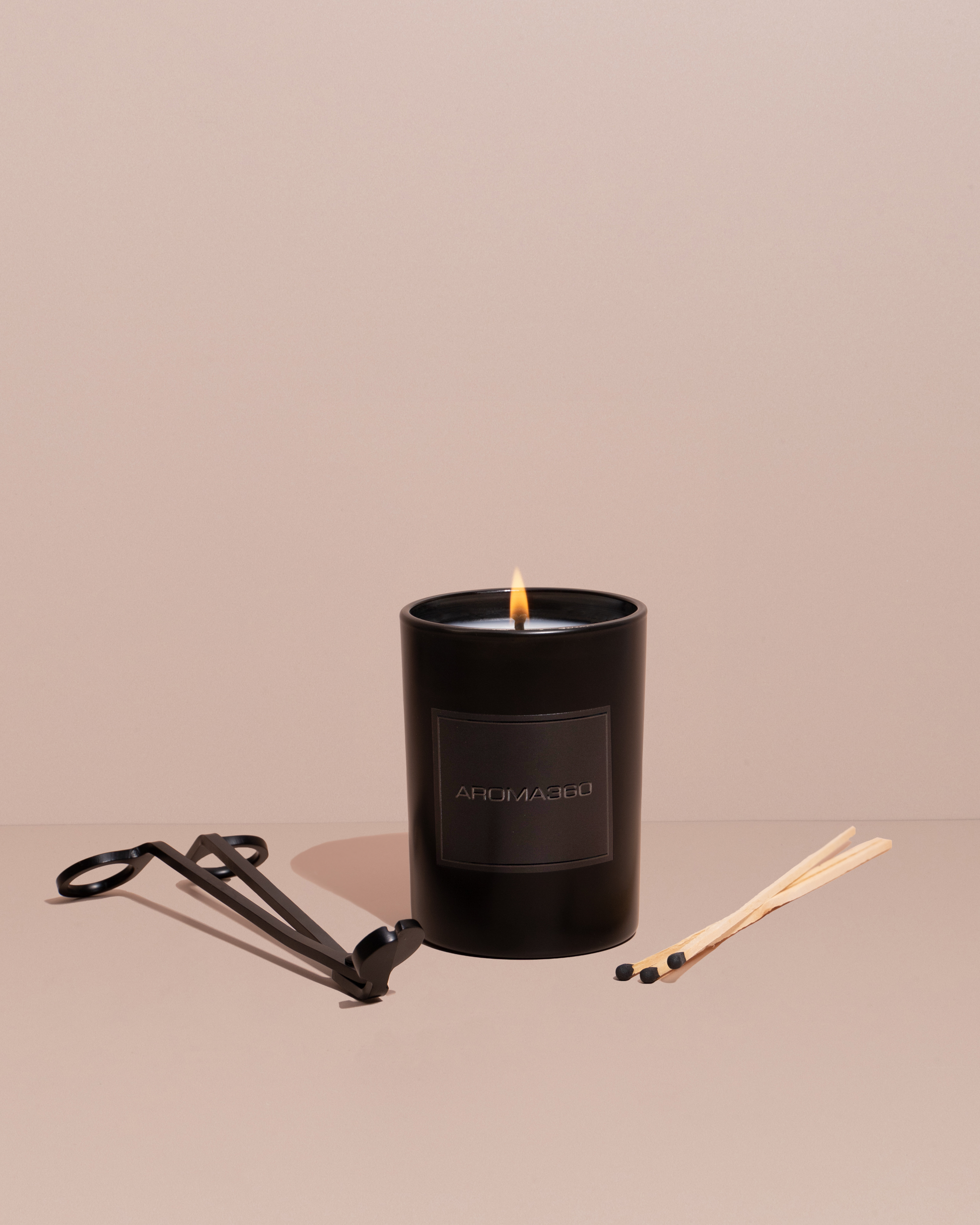 Black Velvet Single-Wick Candle - Premium Candle from Aroma360 - Just $37.46! Shop now at Concordia Style Boutique