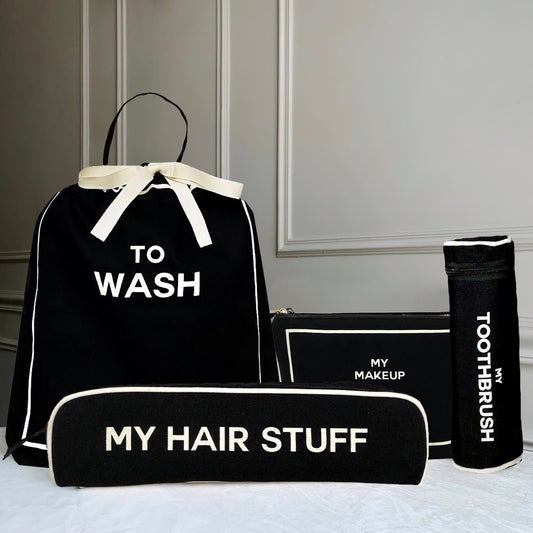 Best Deal Gift Set, 4-pack Travel & Home, Black - Concordia Style Boutique