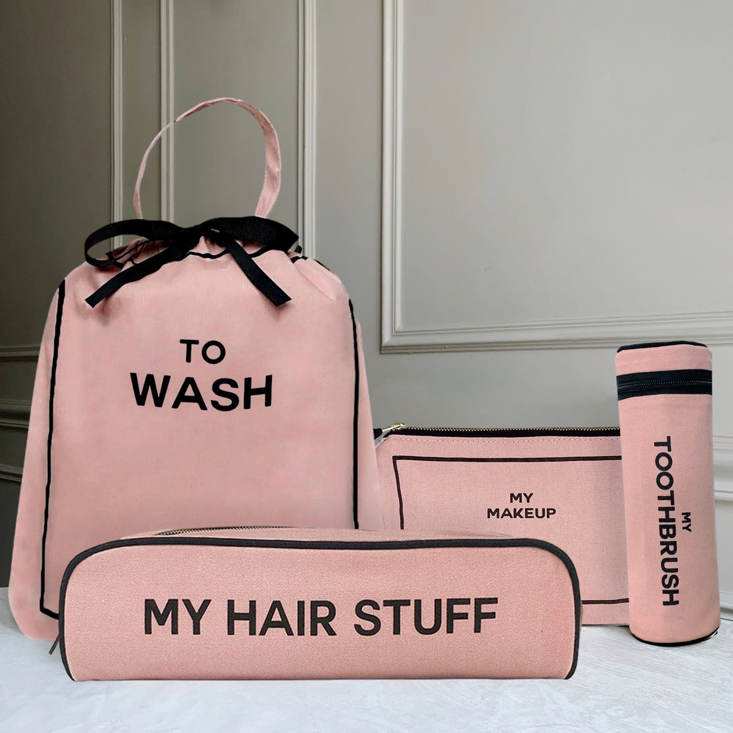 Best Deal Gift Set, 4-pack Travel & Home, Pink/Blush - Concordia Style Boutique