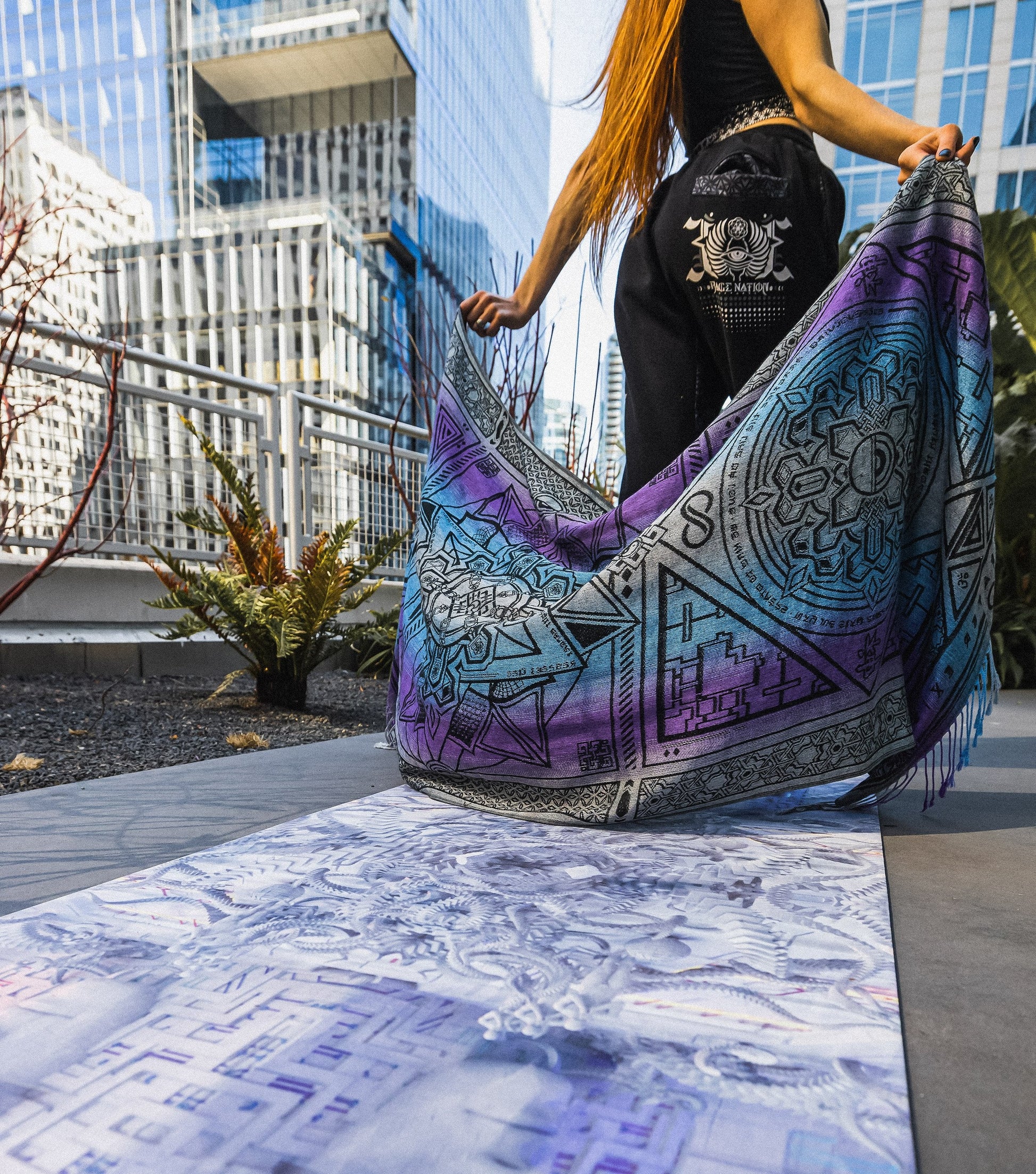 DEFENSE NODE • Yoga Mat + FREE Yoga bag - Concordia Style Boutique