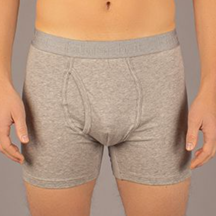 Newman Boxer Brief | Solid Heather Grey - Concordia Style Boutique