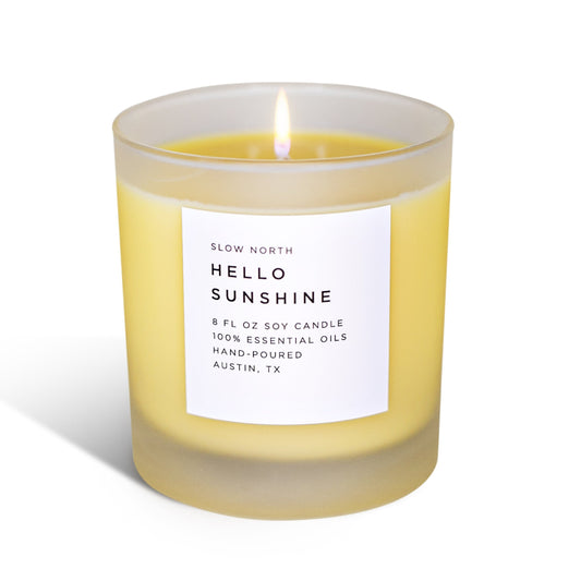 Hello Sunshine - Signature Candle (Grapefruit + Geranium + Lime) - Concordia Style Boutique
