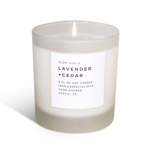 Lavender + Cedar - Signature Candle - Concordia Style Boutique