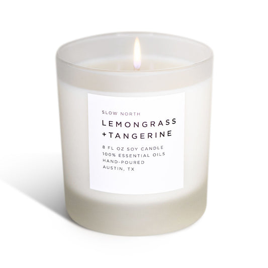 Lemongrass + Tangerine - Signature Candle - Concordia Style Boutique