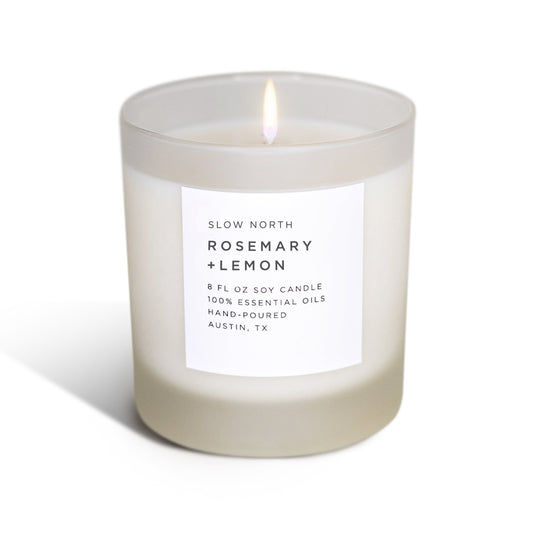 Rosemary + Lemon - Signature Candle - Concordia Style Boutique
