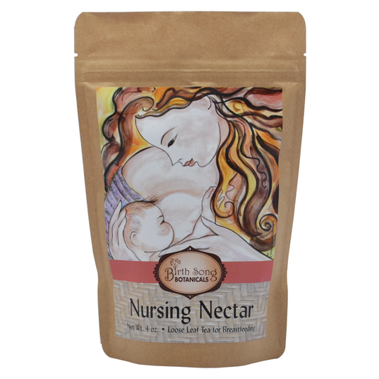 Nursing Nectar Herbal Breastfeeding Tea For Healthy Lactation and Breastmilk Supply* for Postpartum, Breastfeeding and Pumping 4 oz. - Concordia Style Boutique