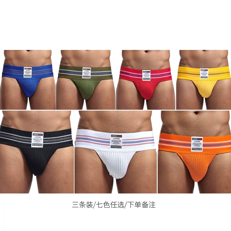 Jockmail Men's Cotton Breathable Jockstrap