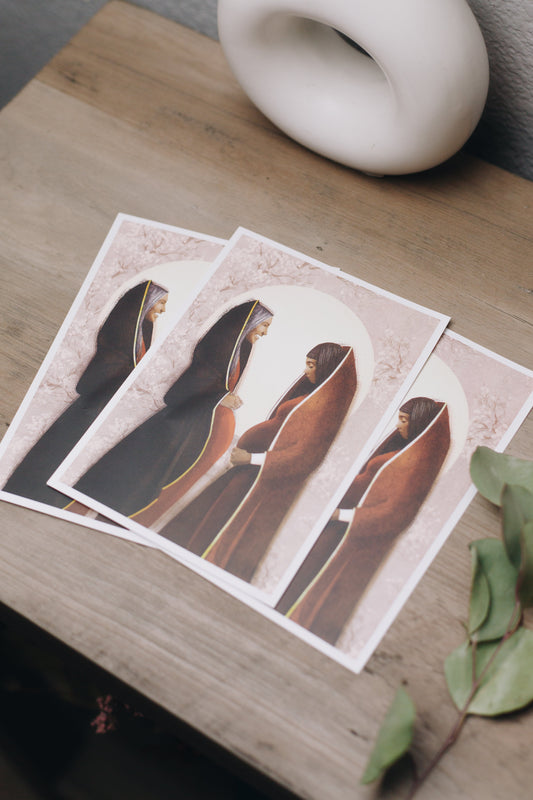 Blessed is She Visitation Prayer Card // 3-Pack - Concordia Style Boutique