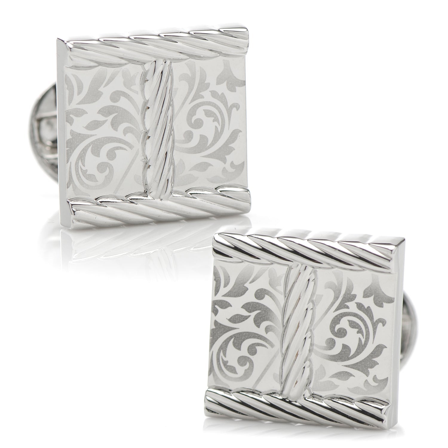 Arabesque Design Cufflinks - Concordia Style Boutique