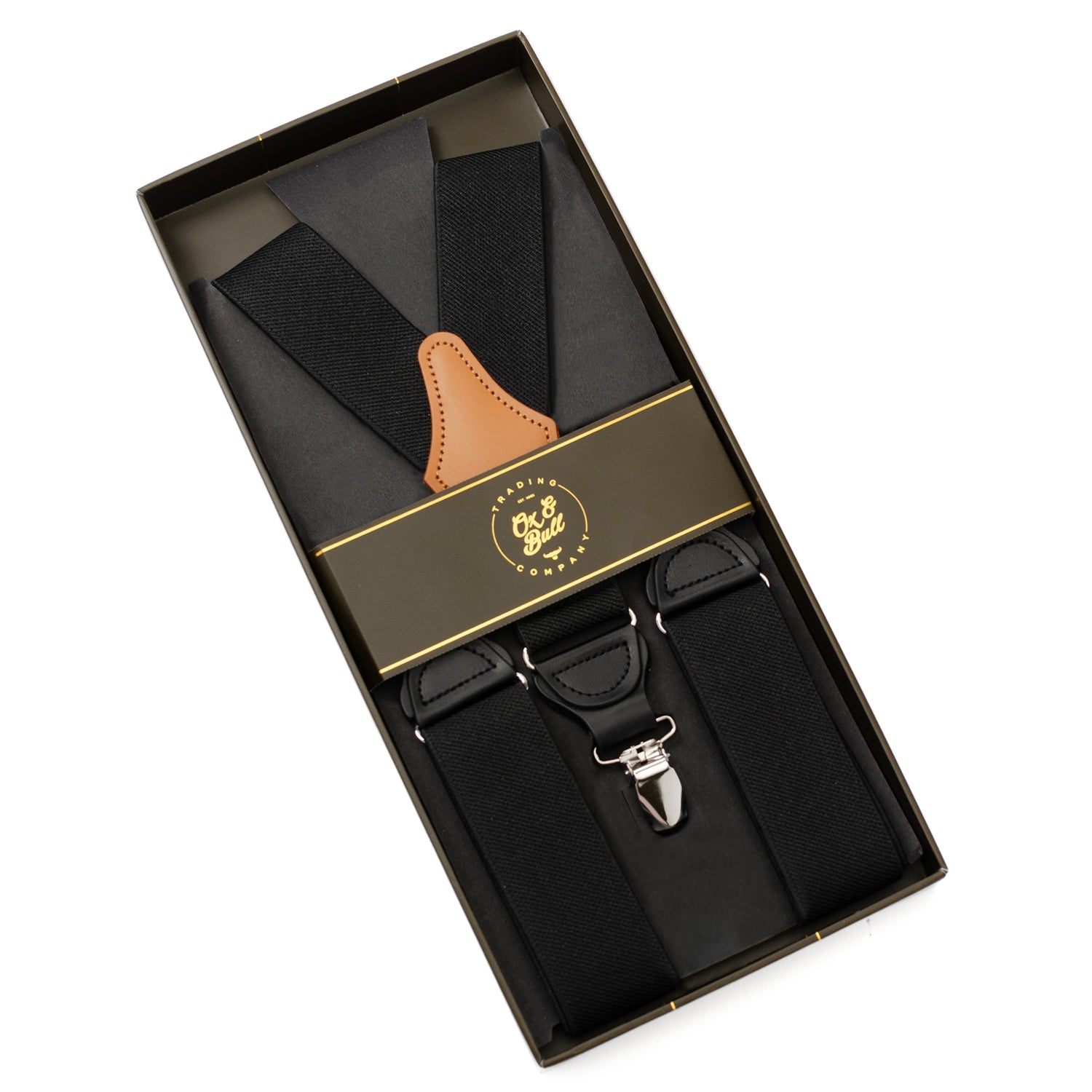Black Convertible Suspenders - Concordia Style Boutique