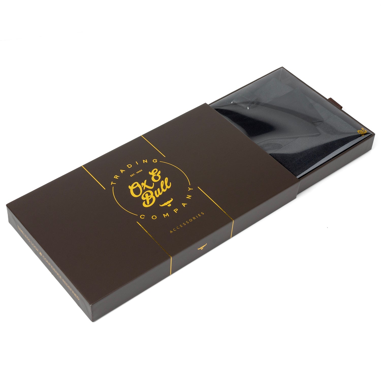Black Silk Cummerbund and Bowtie Set - Concordia Style Boutique