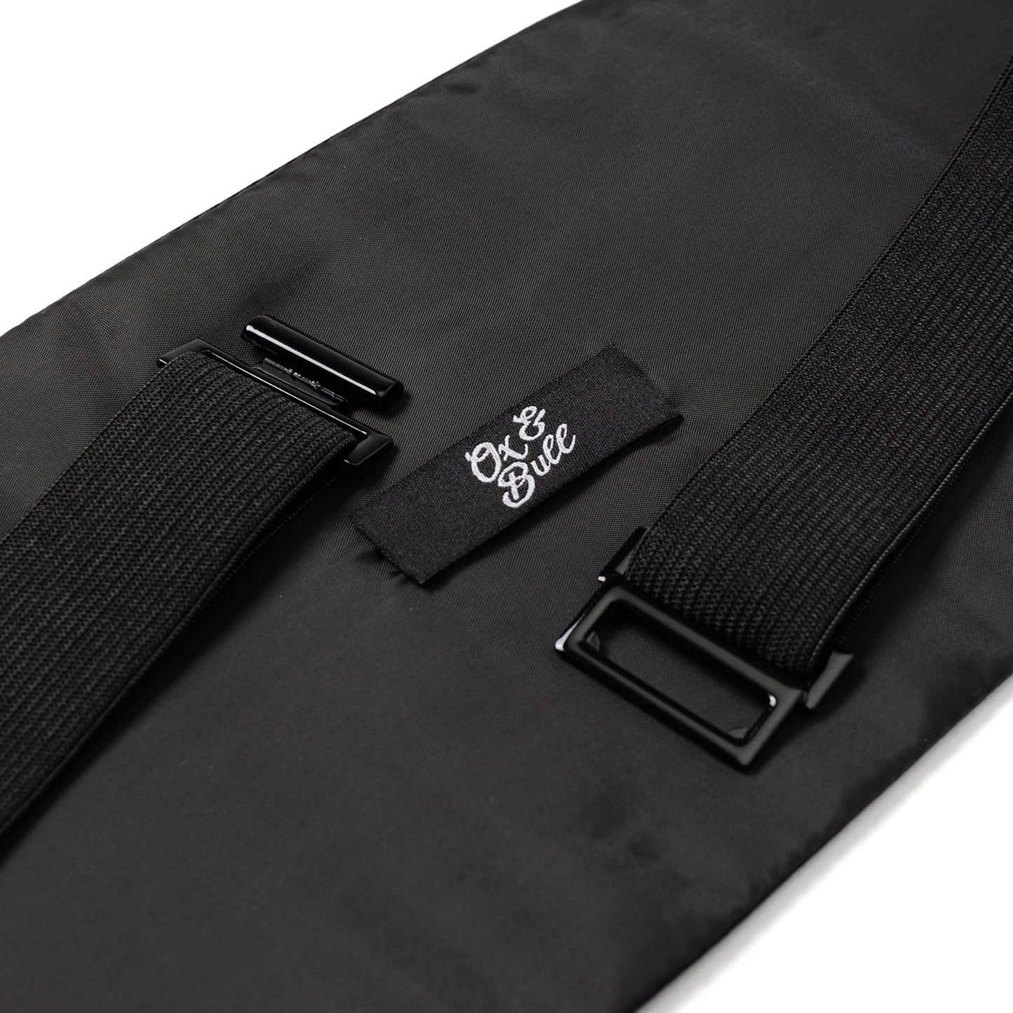 Black Silk Cummerbund and Bowtie Set - Concordia Style Boutique