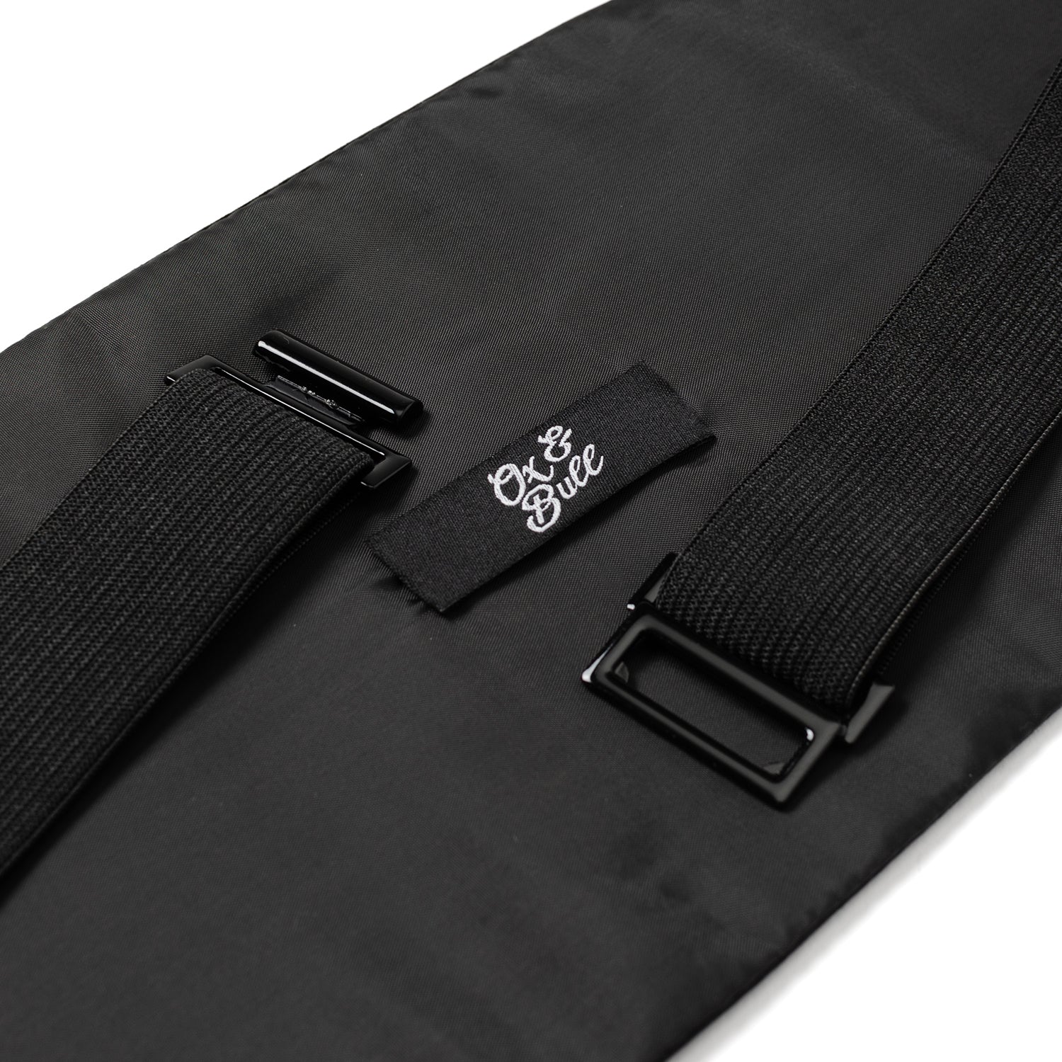 Black Silk Cummerbund and Bowtie Set - Concordia Style Boutique