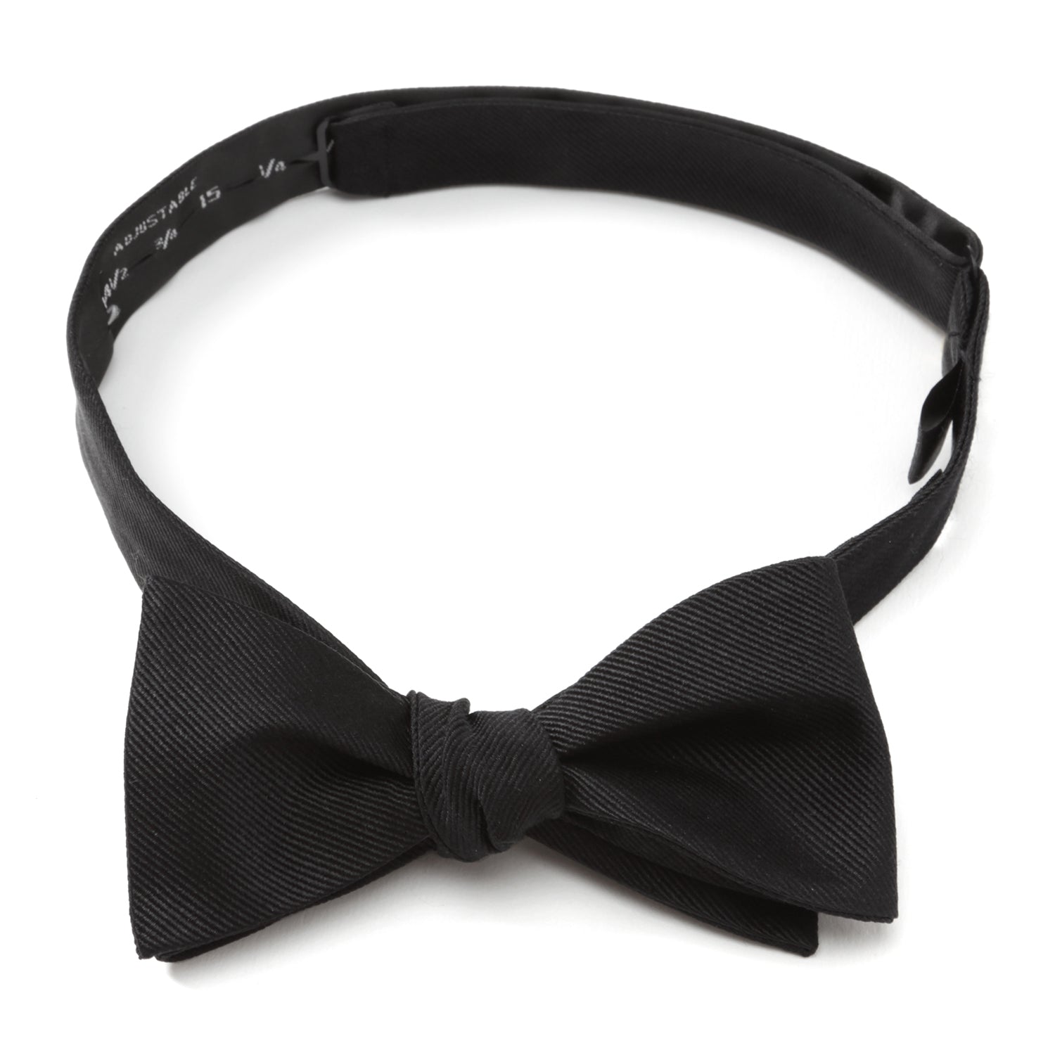 Black Silk Cummerbund and Bowtie Set - Concordia Style Boutique