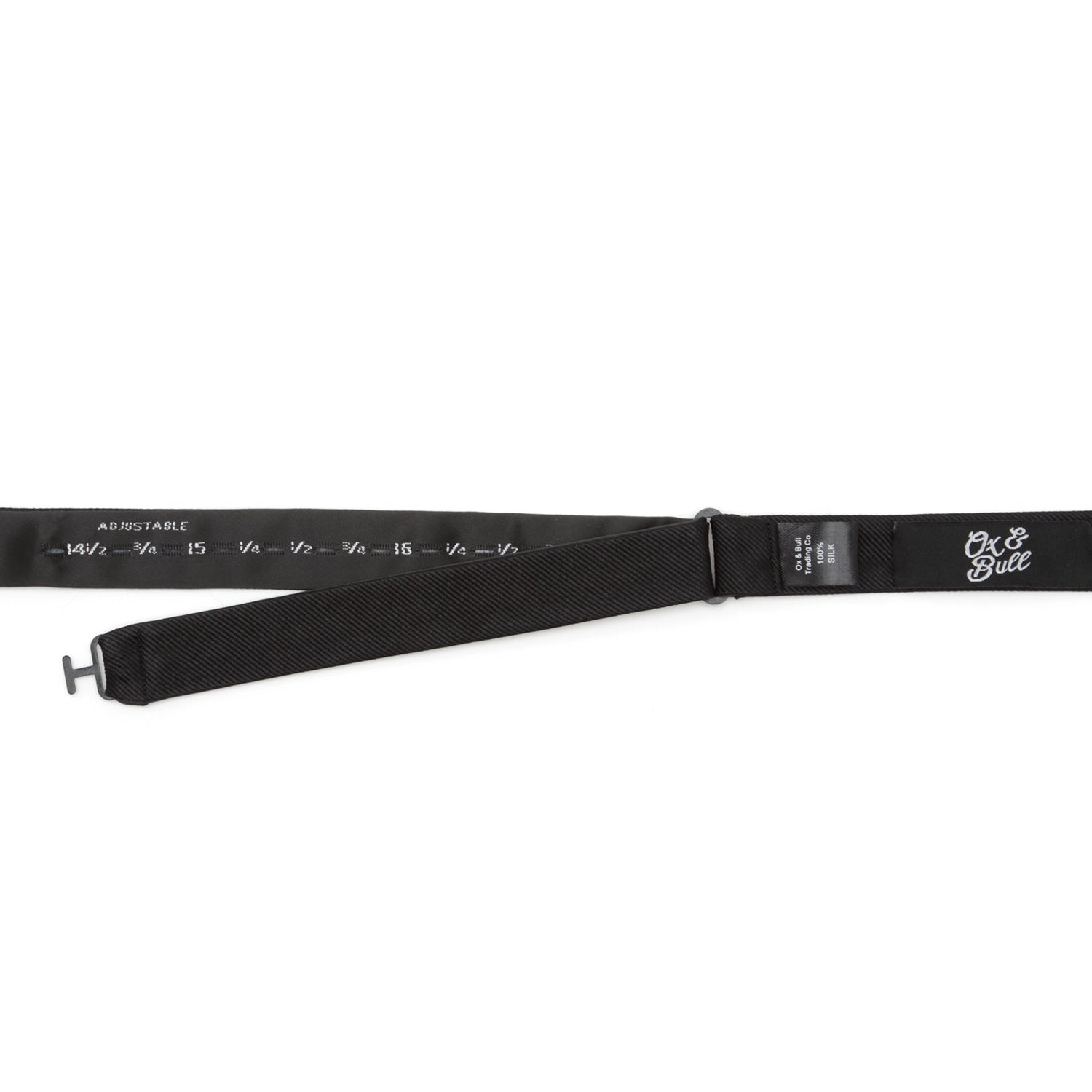 Black Silk Cummerbund and Bowtie Set - Concordia Style Boutique