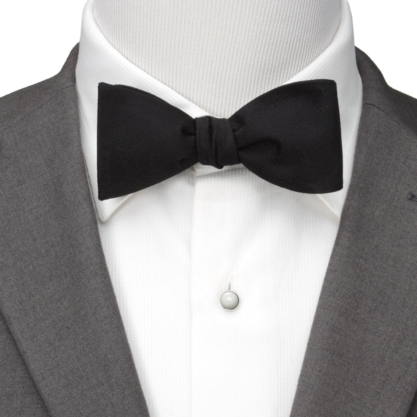 Black Silk Cummerbund and Bowtie Set - Concordia Style Boutique